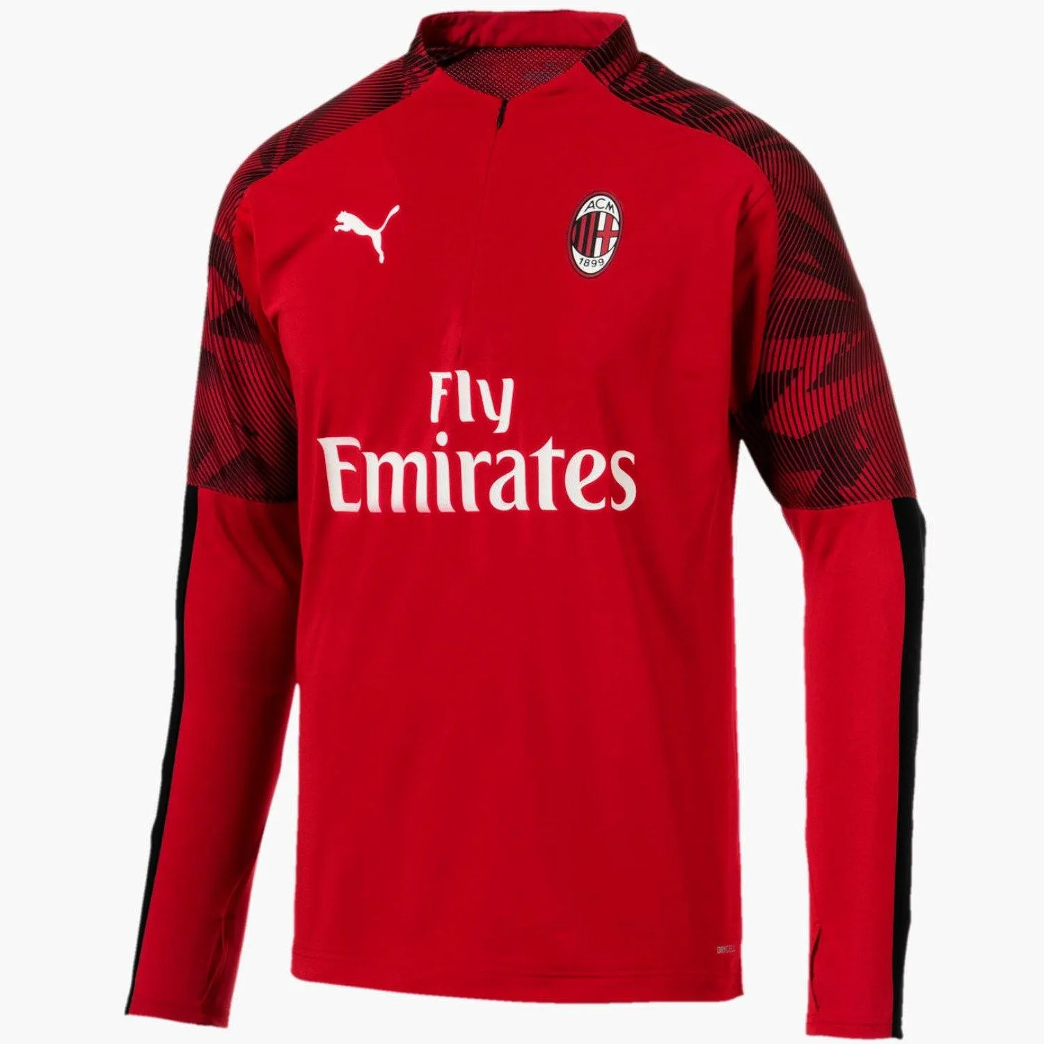 AC Milan soccer training technical tracksuit 2019/20 red - Puma