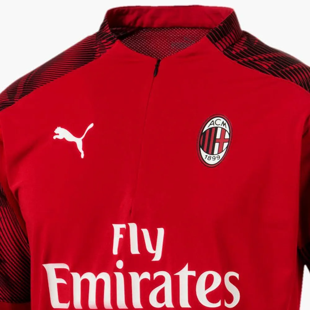 AC Milan soccer training technical tracksuit 2019/20 red - Puma