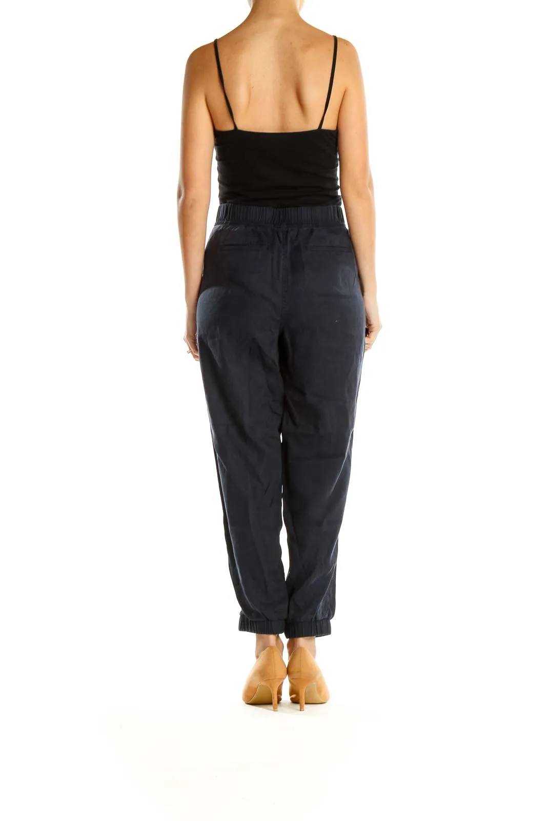 Blue Casual Trousers