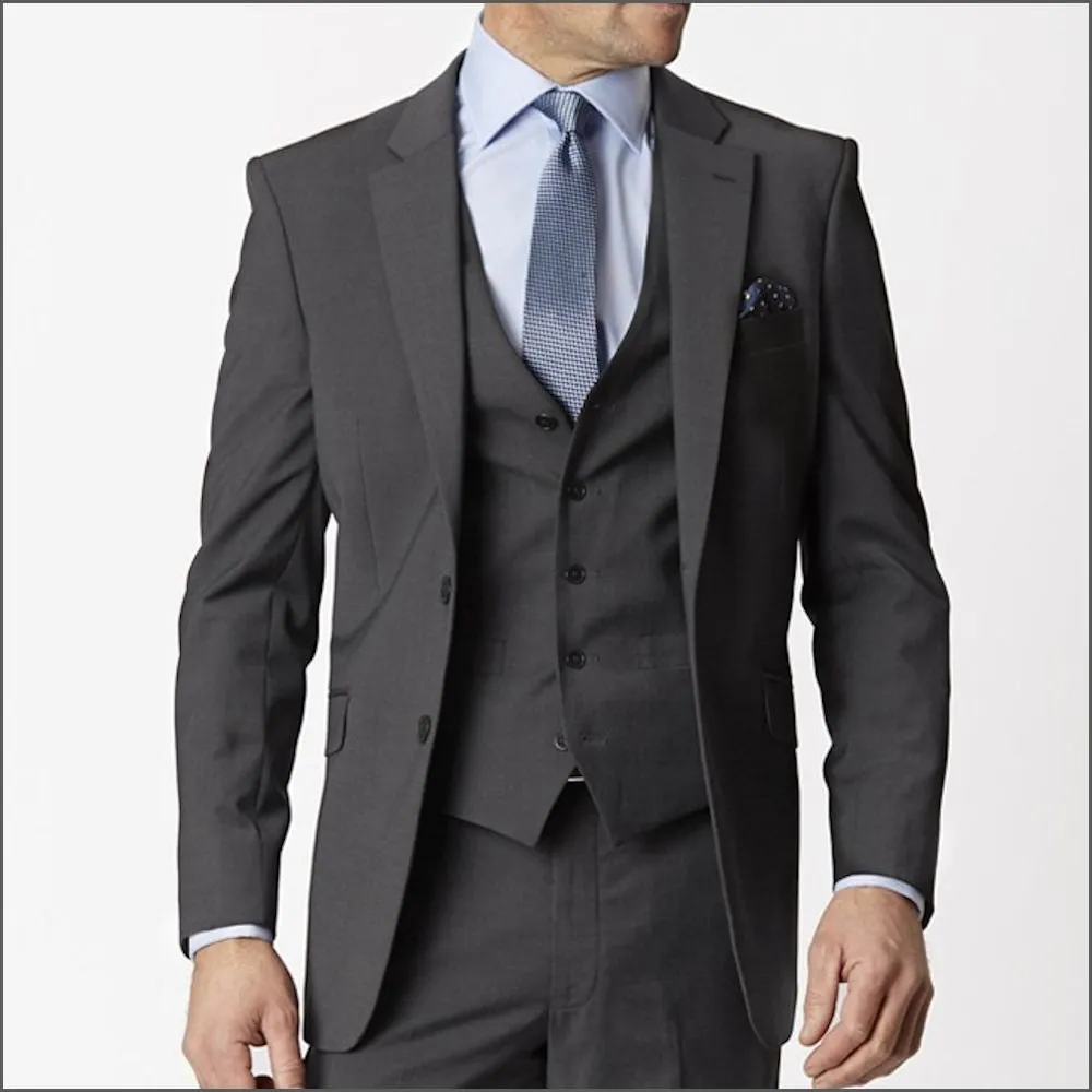 Brook Taverner Avalino Charcoal 2 Piece Suit--