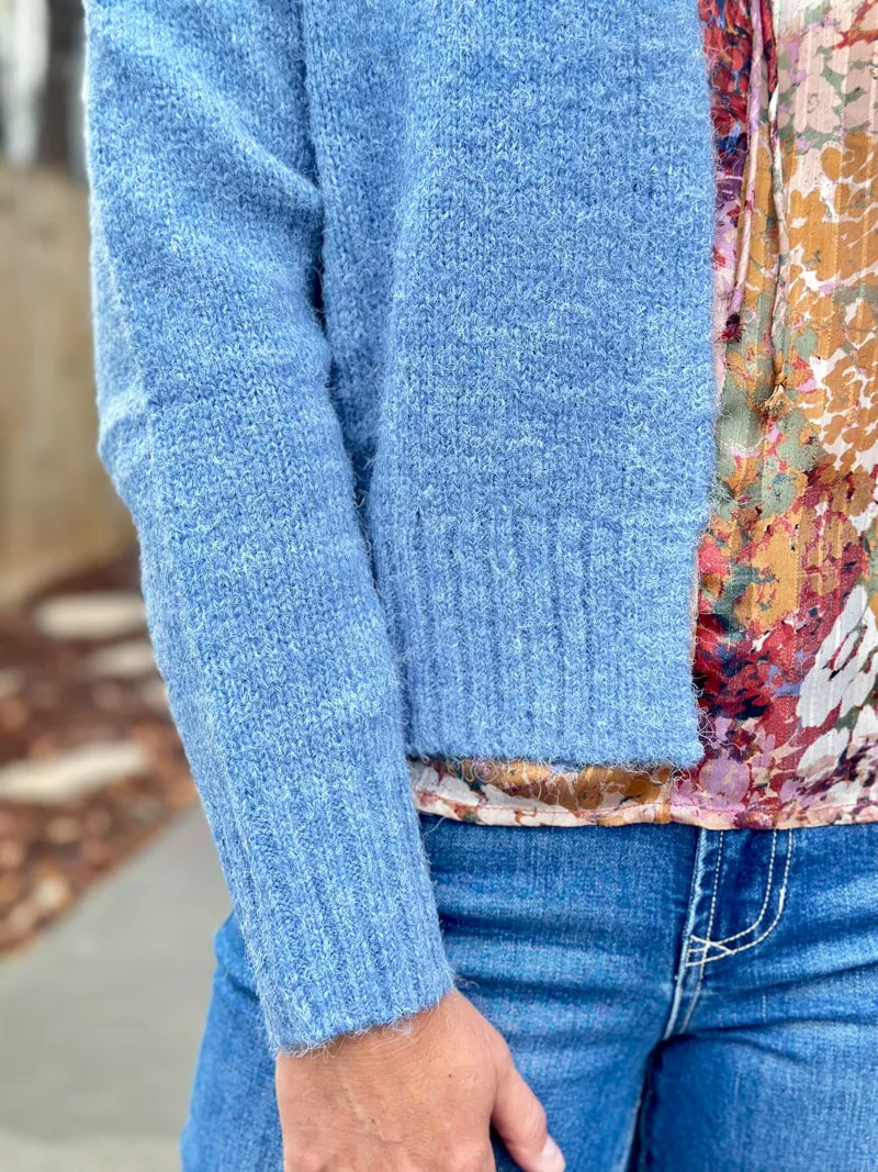 Chill Chic Cardigan - Blue