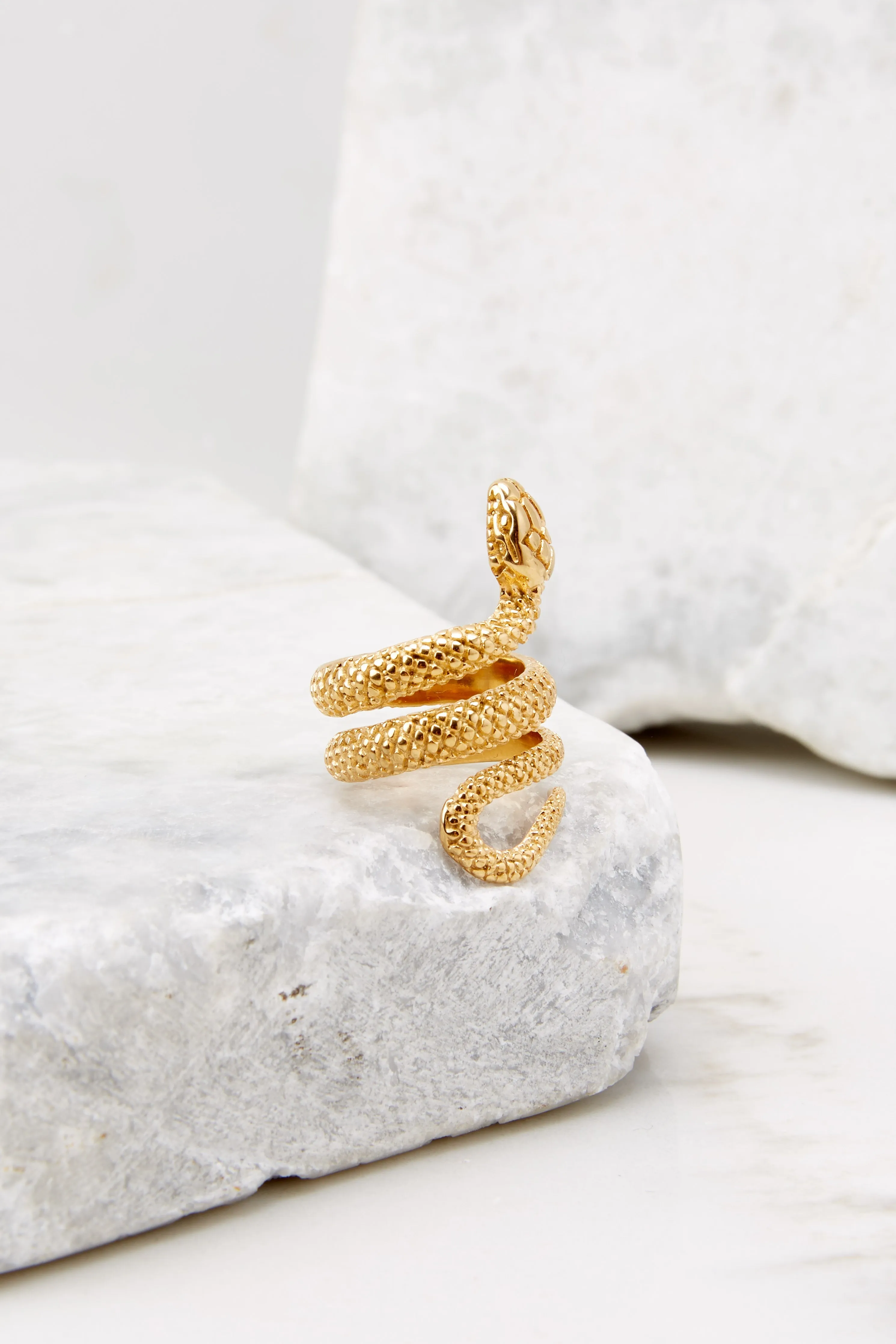 Cleo Gold Snake Ring