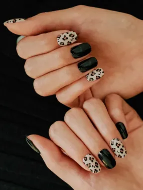 Edegu Leopard Black Nail Wrap - Brands We Love