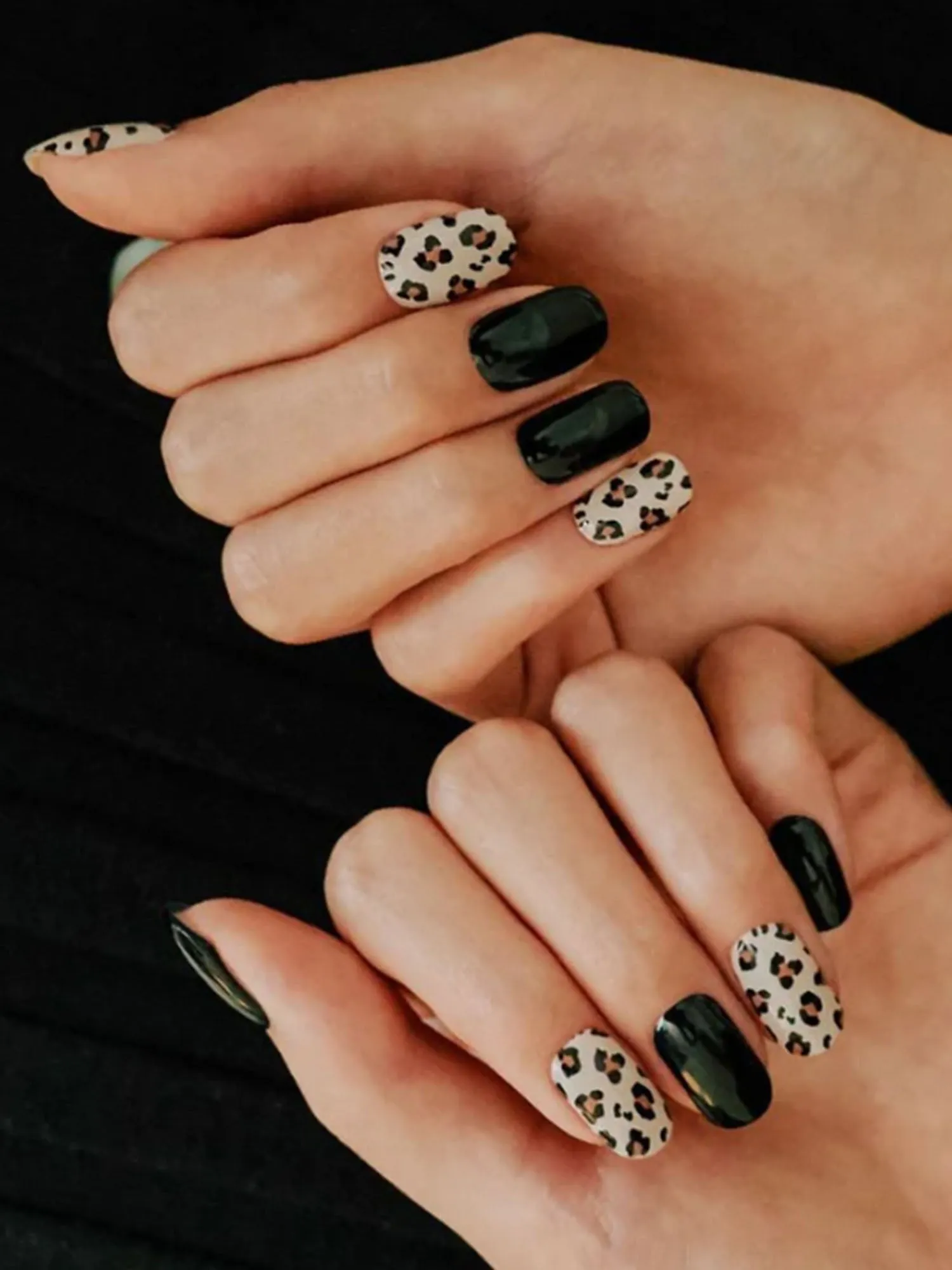 Edegu Leopard Black Nail Wrap - Brands We Love