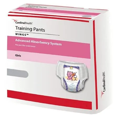 Female Youth Training Pants Curity™ Pull On with Tear Away Seams Large Disposable Heavy Absorbency - Cardinal  Mfr# 70064GA