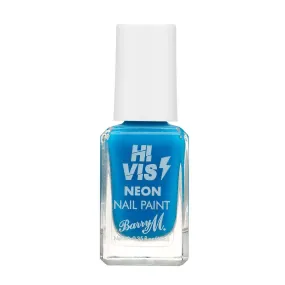 Hi Vis Neon Nail Paint | Blue Shock