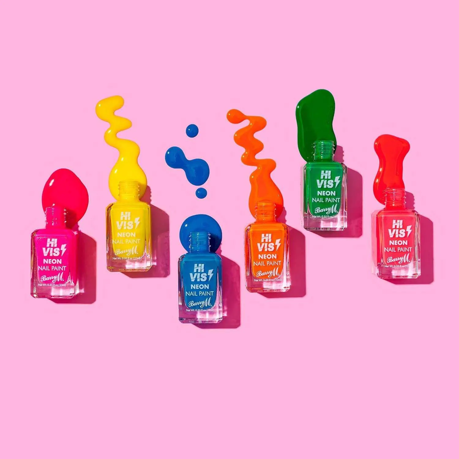 Hi Vis Neon Nail Paint | Pink Venom