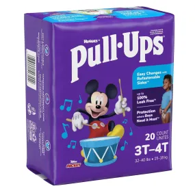 Huggies Pull-Ups® Learning Designs® for Boys Training Pants, 3T to 4T, 20 per Package