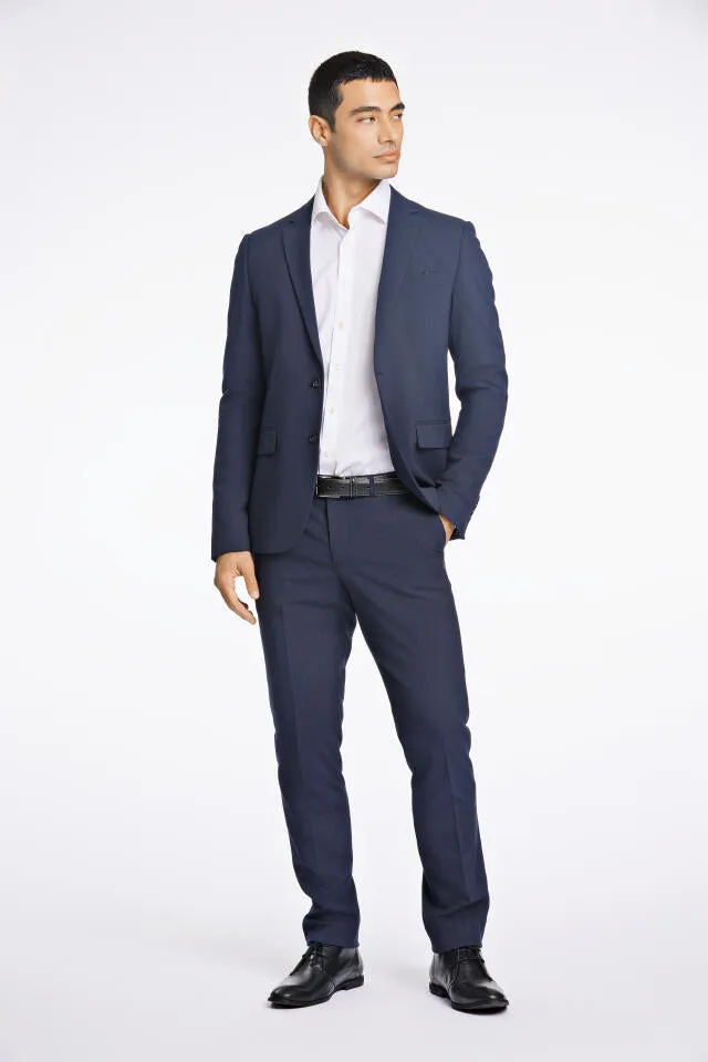 Lindbergh Plain Suit Slim Fit | Navy