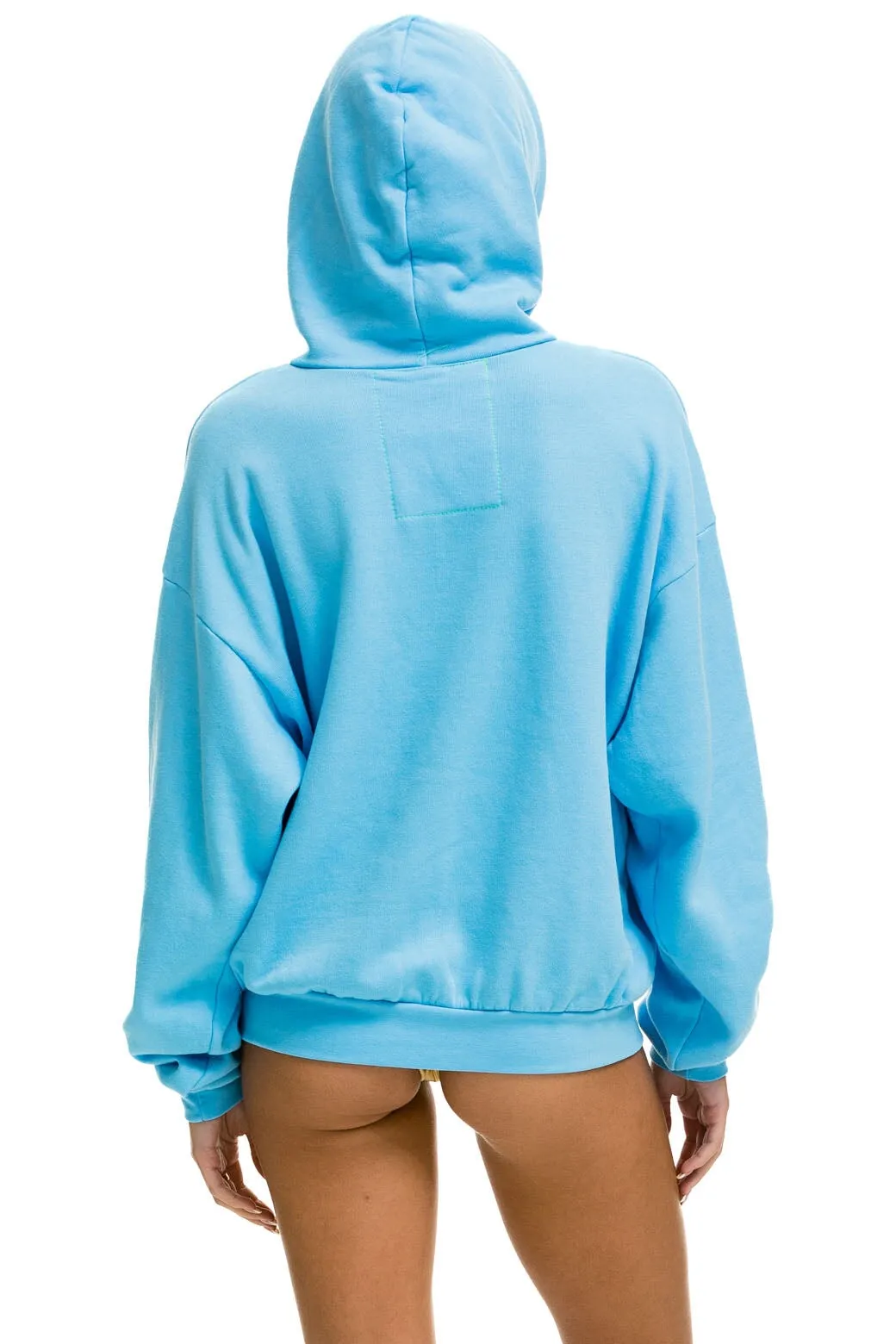 Logo Pullover Relaxed Hoodie ~ Sky