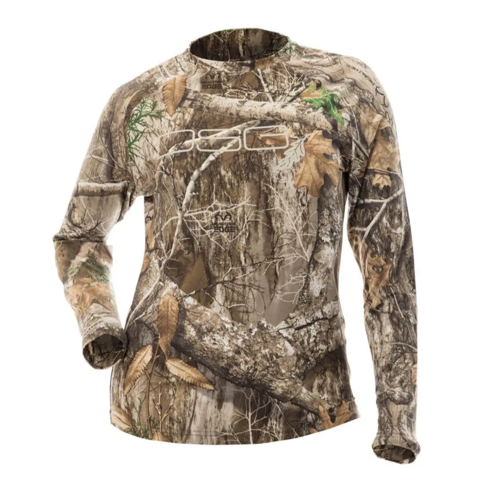 Long Sleeve Camo Tech Shirt - UPF 50 