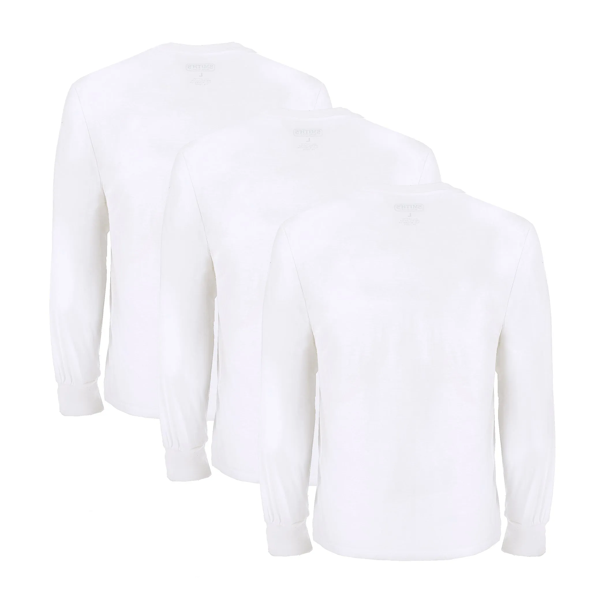 LONG SLEEVE QUICK DRY CREW NECK TEE 3-PACK