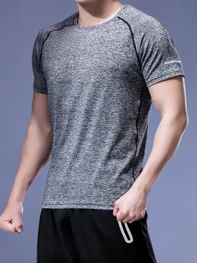 Men's Quick Dry Moisture Wicking Athletic T-Shirts