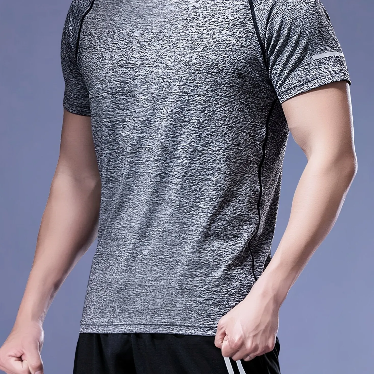 Men's Quick Dry Moisture Wicking Athletic T-Shirts