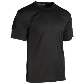 Mil-Tec Tactical Quick Dry T-Shirt Black