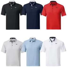 Mizuno Mens Quick Dry Comp Polo Shirt