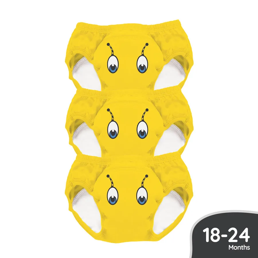 My Little Training Pants 36m  (Pack Of 3) - Bumble Bee