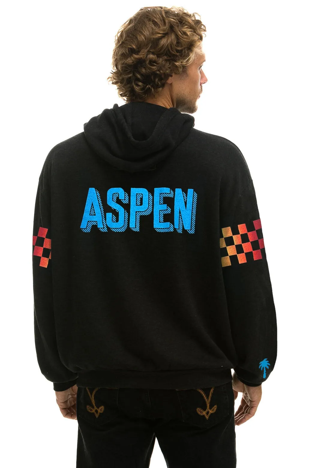 PALM TREE FESTIVAL ASPEN 2023 PULLOVER HOODIE RELAXED - BLACK