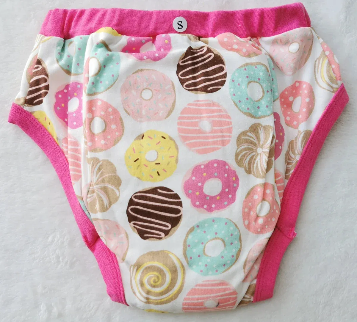 Pink Donut Training Pants