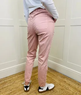 Pink Slim Fit Joggers