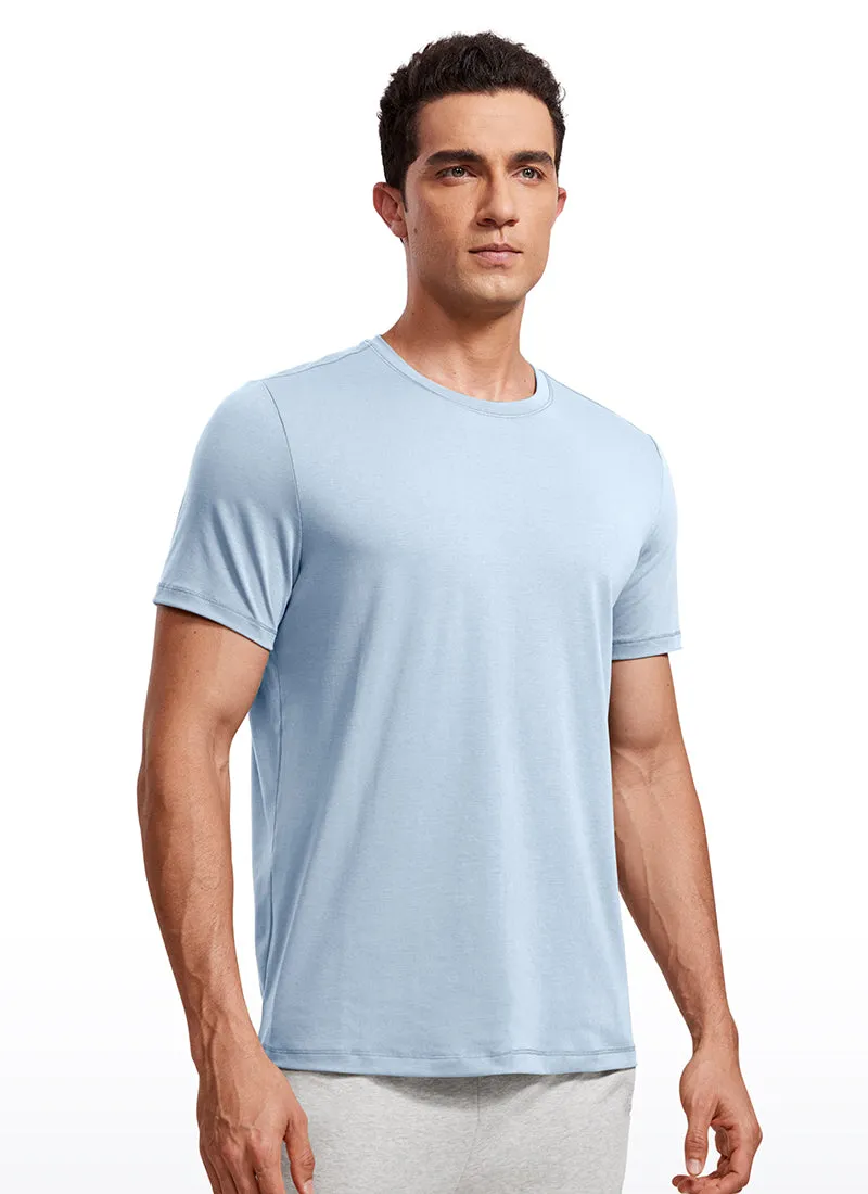 Quick Dry High Crewneck Short Sleeves Shirts