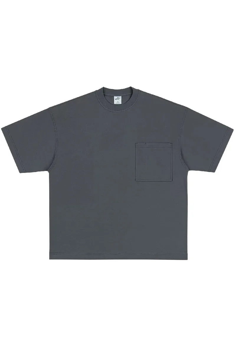 Quick-Dry Oversized Pocket Tee