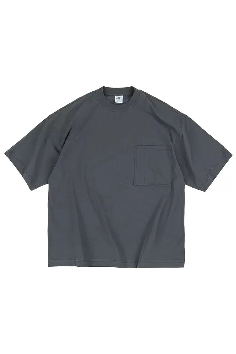 Quick-Dry Oversized Pocket Tee