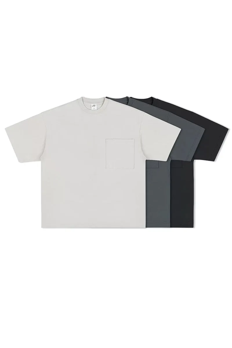 Quick-Dry Oversized Pocket Tee