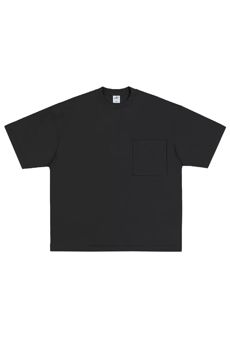 Quick-Dry Oversized Pocket Tee