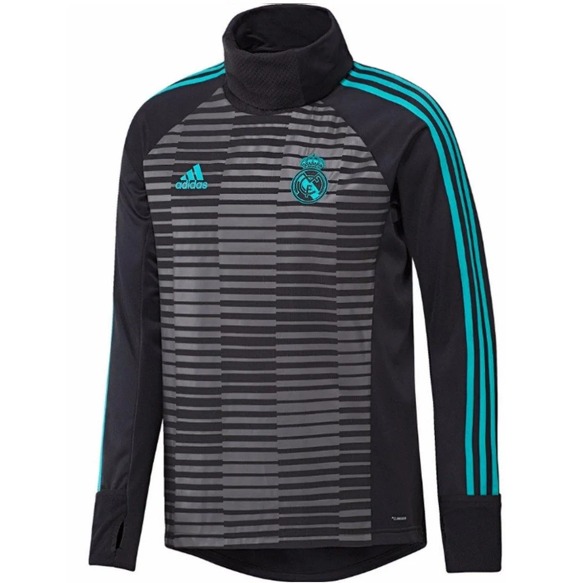 Real Madrid Pre-Match Training Warm Up Soccer Tracksuit 2018 - Adidas