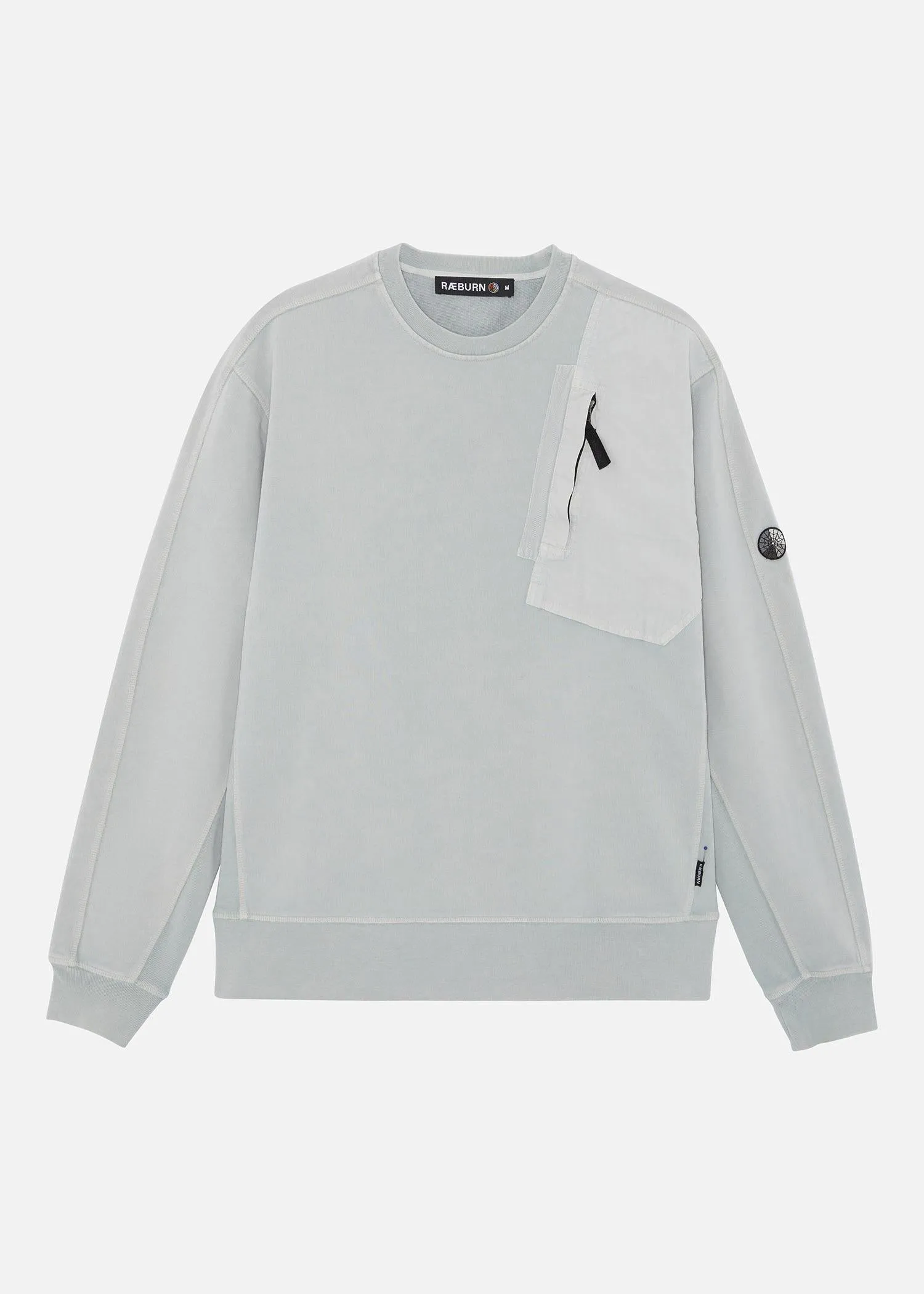 RELAXED GD CREW LIGHT BLUE