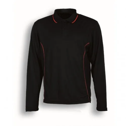 San Long Sleeve Quick Dry Polo Shirt