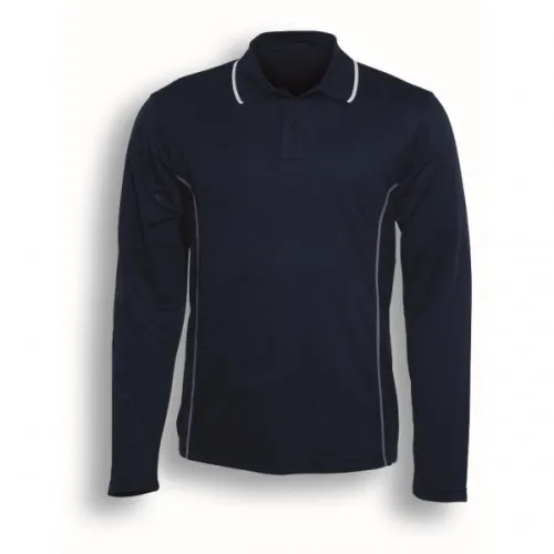 San Long Sleeve Quick Dry Polo Shirt