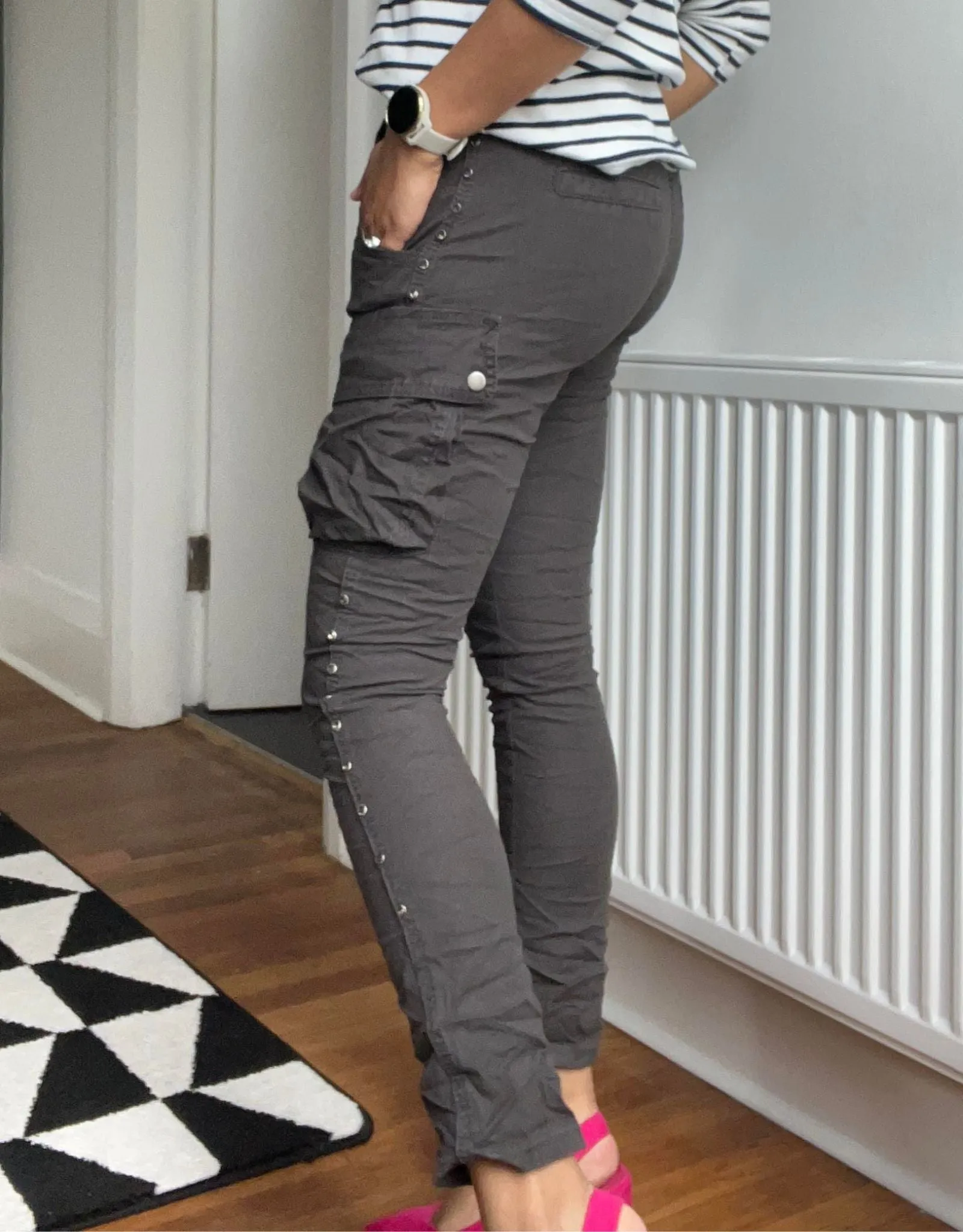 Shaz Slim Fit Cargo Trousers