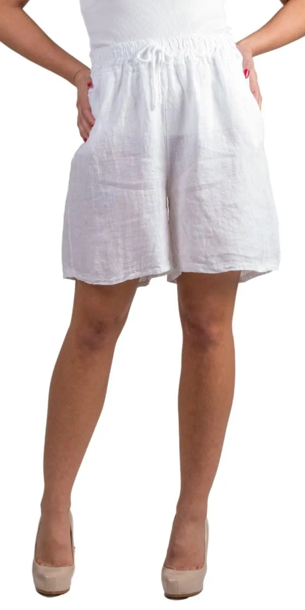 Silvana Linen Shorts