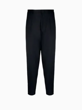 Slim-fit cropped trousers