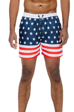 TEEK - American Flag Swim Shorts