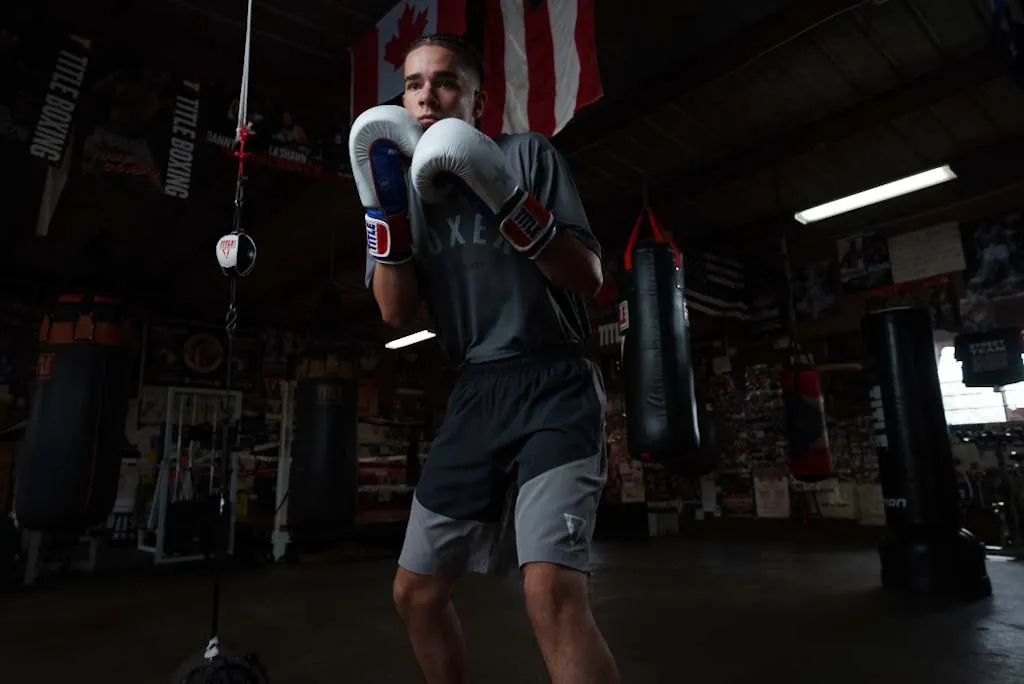 TITLE Boxing Velocity Shorts