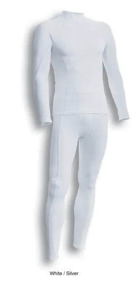 Womens Performance Compression Pants - White