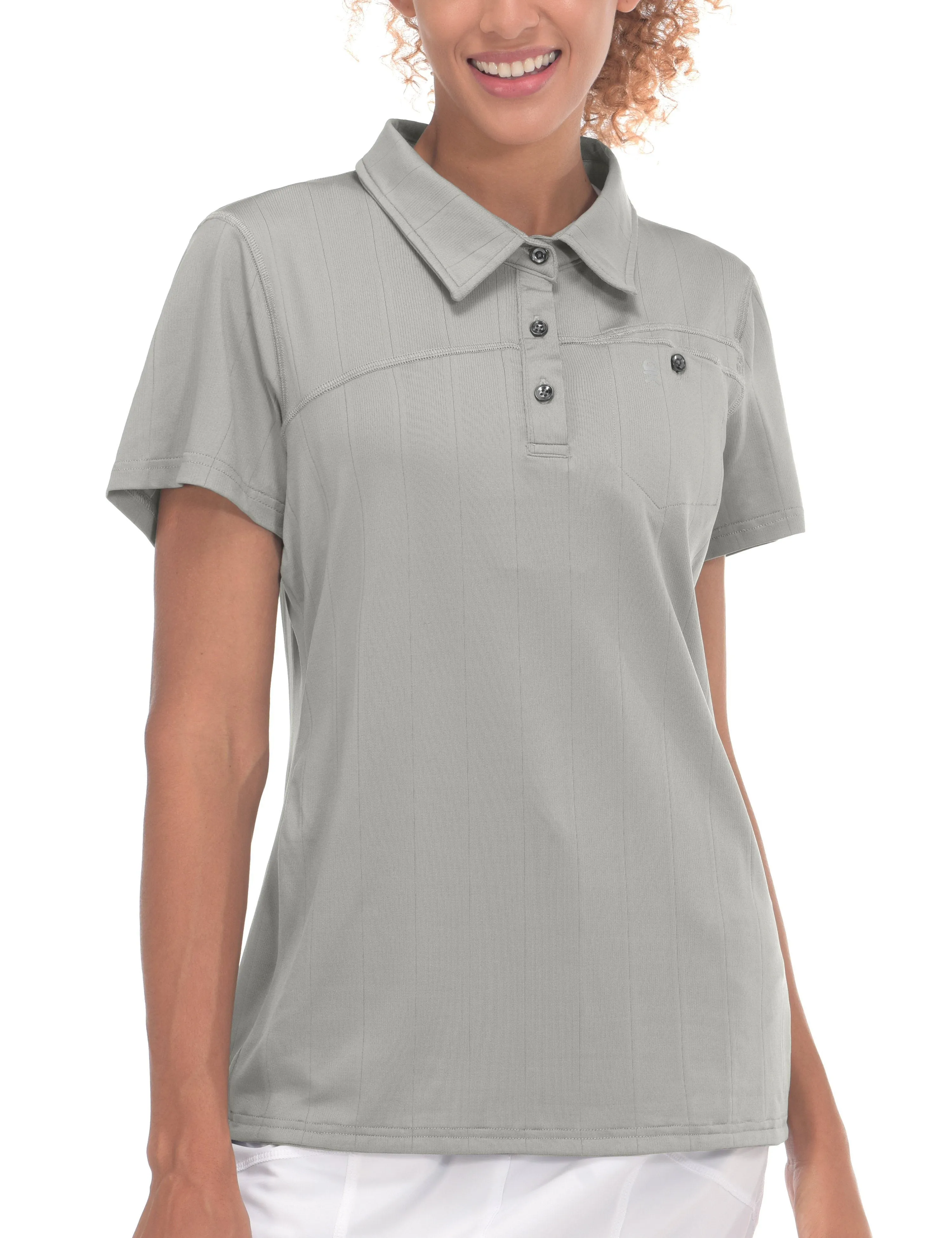 Women's Ultra-Elastic Quick Dry Polo Golf T-Shirts